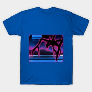 The Mind Flayer 80's poster T-Shirt